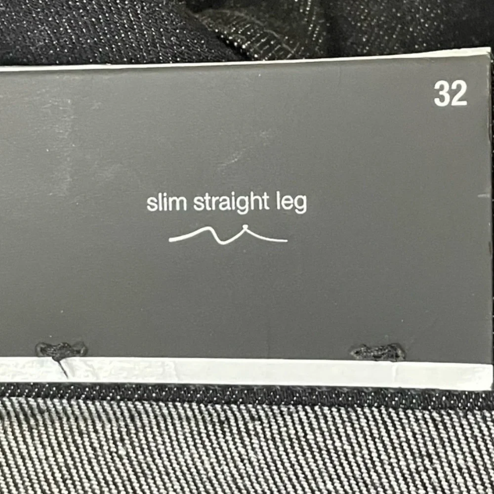 7 FOR ALL MANKIND NWT MEN’S SLIMMY SLIM STRAIGHT JEANS BLACK DISTRESSED 32 33 36 - Picture 10 of 15